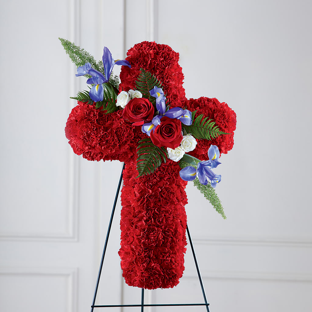 Faithful Hero Floral Cross – Rosasxyasmin, Phoenix AZ