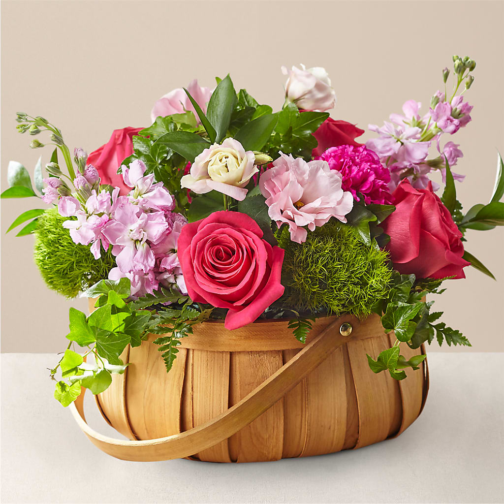 Radiance in Bloom Basket – Rosasxyasmin, Phoenix AZ