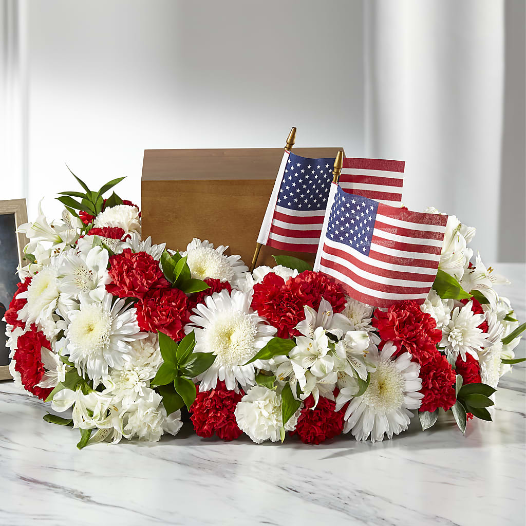 Spirit of Patriotism Cremation Adornment – Rosasxyasmin, Phoenix AZ