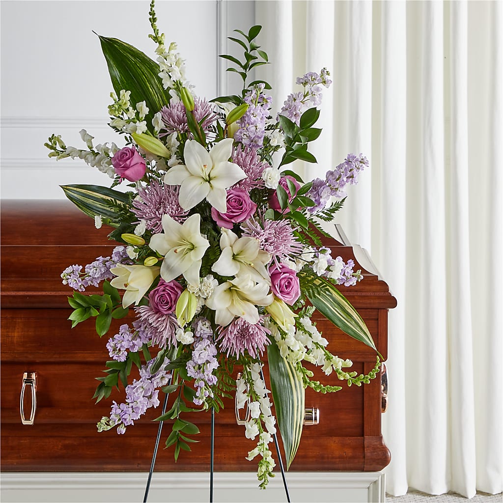 Grateful Hearts Standing Spray – Rosasxyasmin, Phoenix AZ