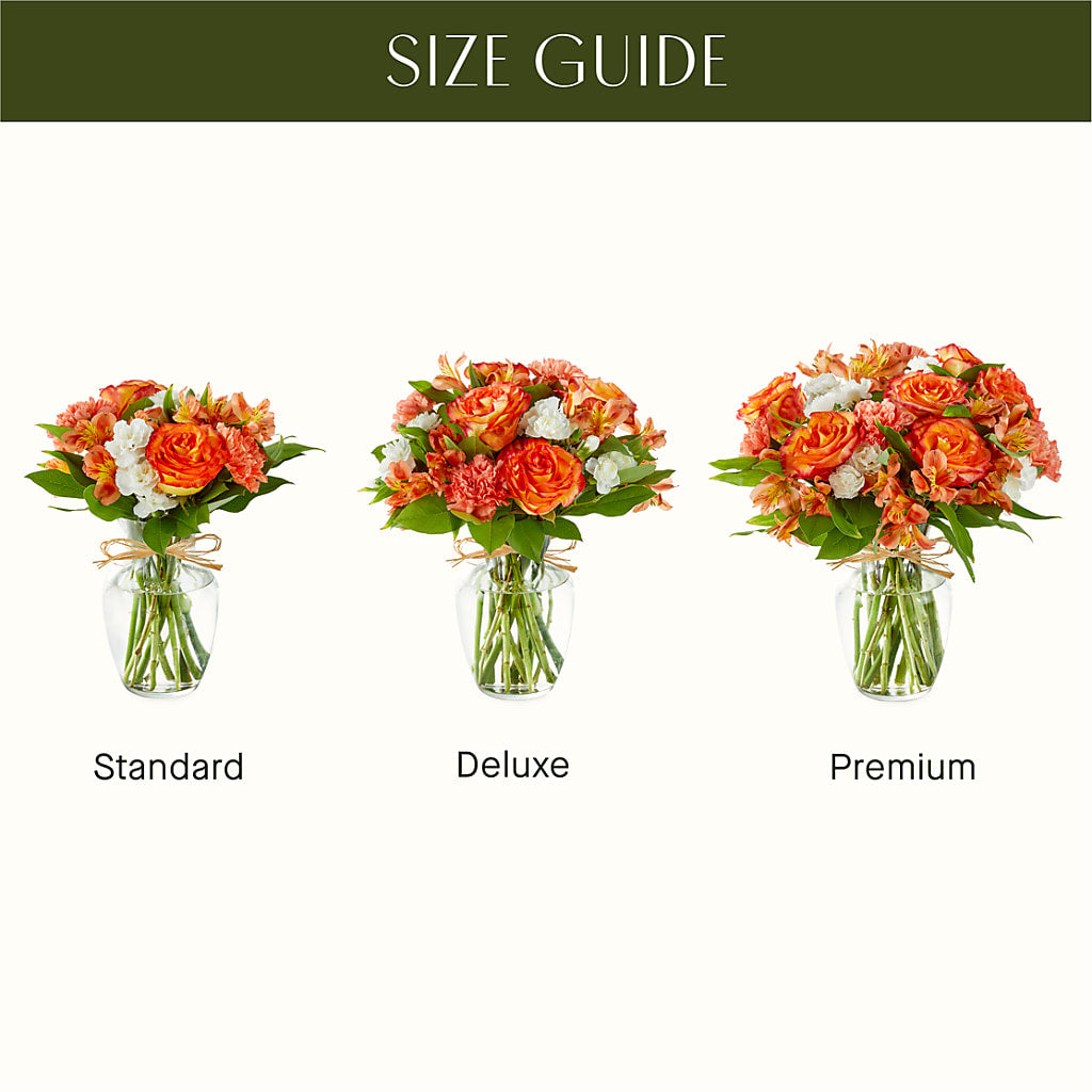 Apricot Glow Bouquet – Rosasxyasmin, Peoria AZ