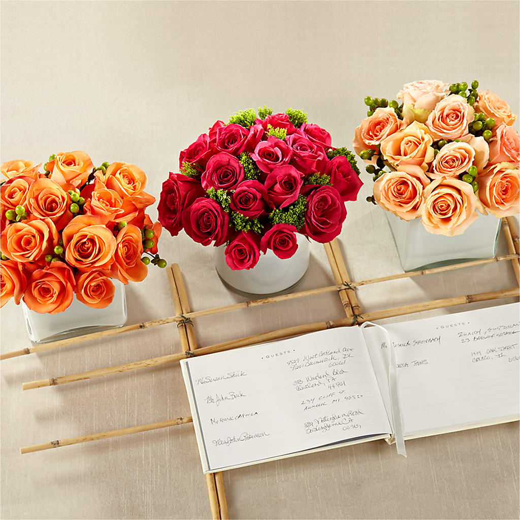 Dawn Rose Centerpiece – Rosasxyasmin, Phoenix AZ