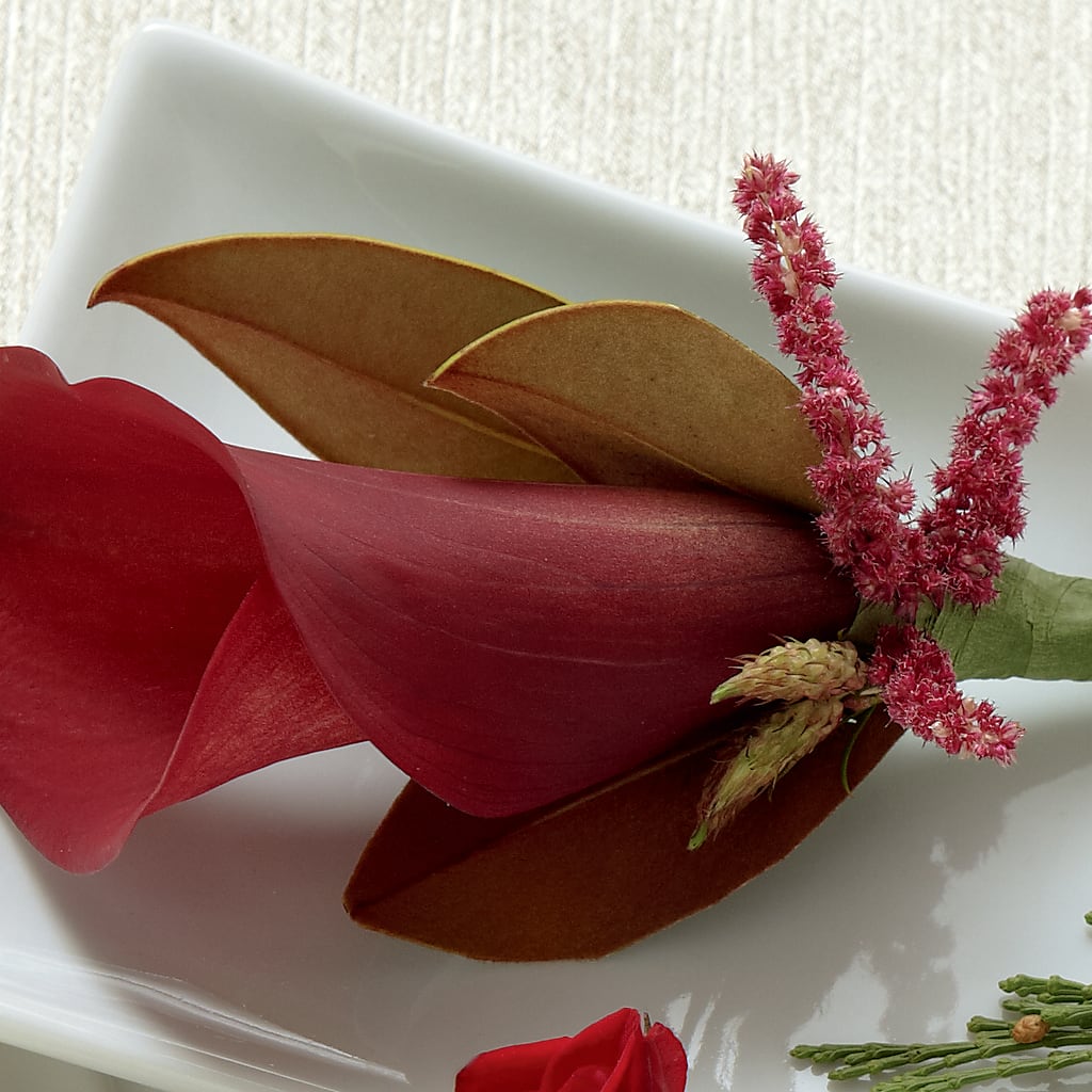 Red Calla Boutonniere – Rosasxyasmin, Phoenix AZ