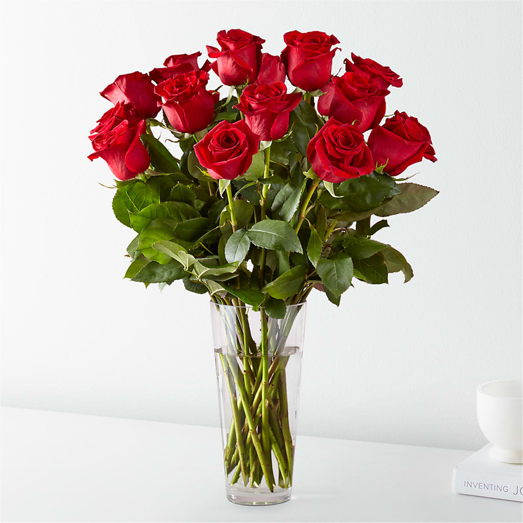Long Stem Red Rose Bouquet –  Rosasxyasmin, Peoria AZ