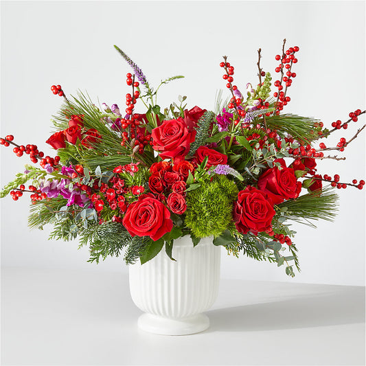 Big Red Bow Bouquet –  Rosasxyasmin, Phoenix AZ