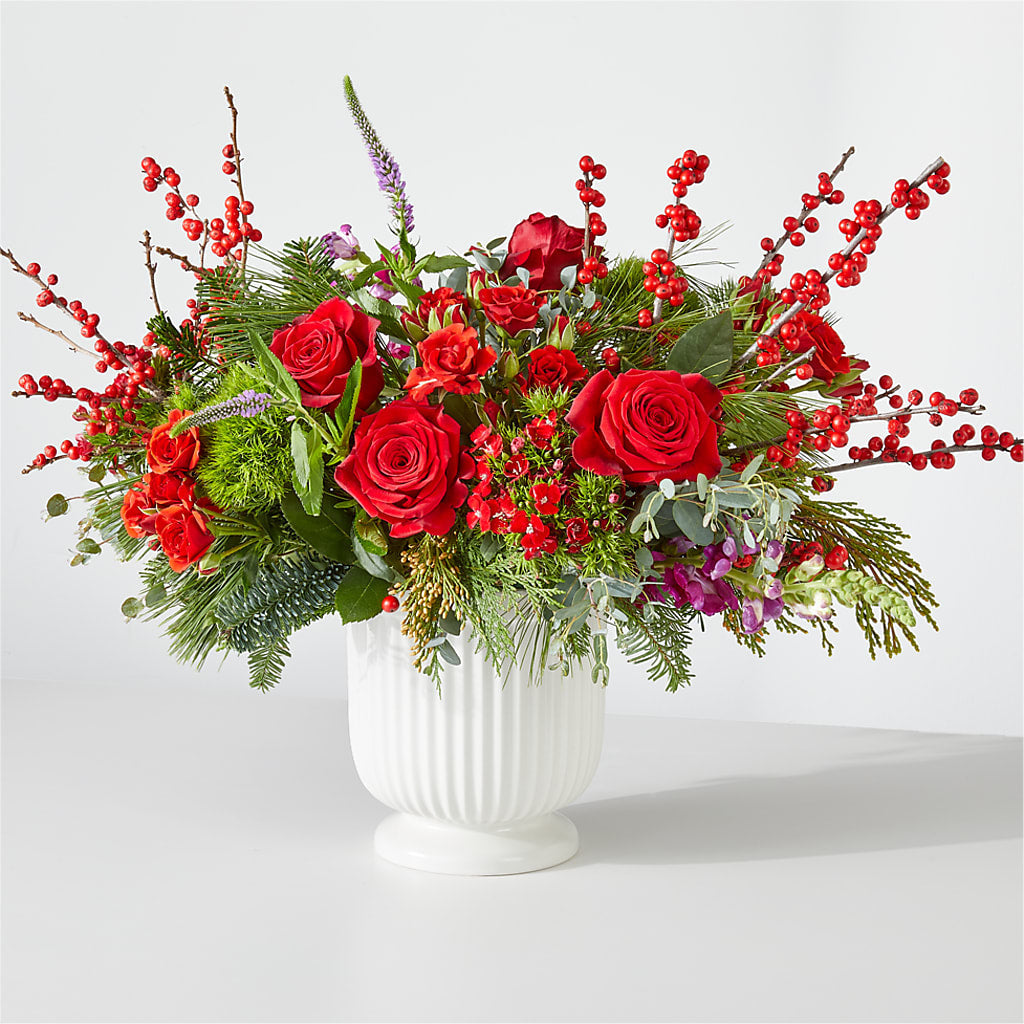 Big Red Bow Bouquet –  Rosasxyasmin, Phoenix AZ