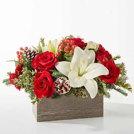 Snowy Wonderland Bouquet –  Rosasxyasmin, Peoria AZ