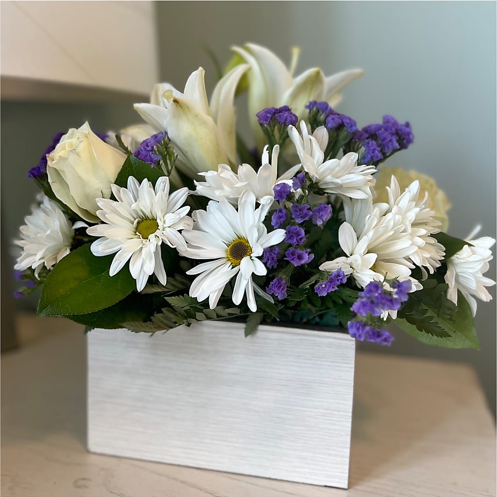 Beyond Blue Box Bouquet –  Rosasxyasmin, Peoria AZ