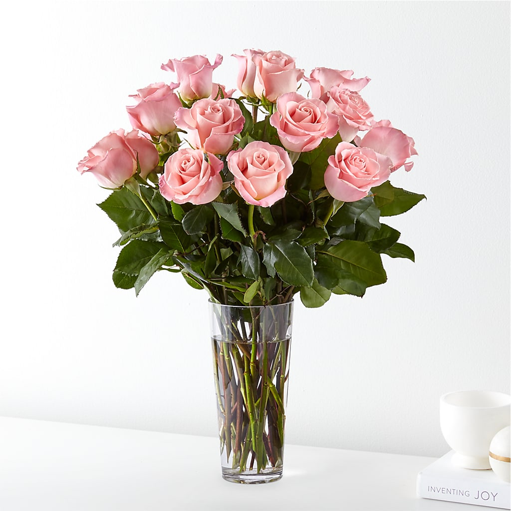 Long Stem Pink Rose Bouquet –  Rosasxyasmin, Peoria AZ