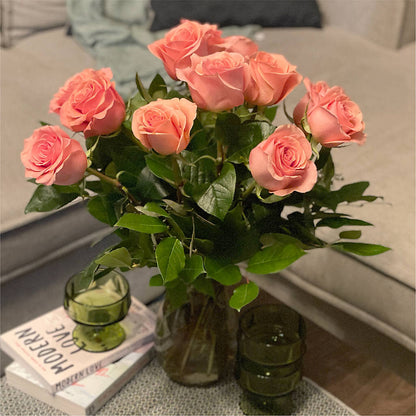 Long Stem Pink Rose Bouquet –  Rosasxyasmin, Peoria AZ