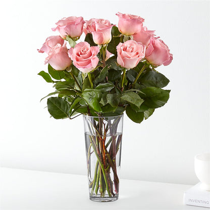 Long Stem Pink Rose Bouquet –  Rosasxyasmin, Peoria AZ