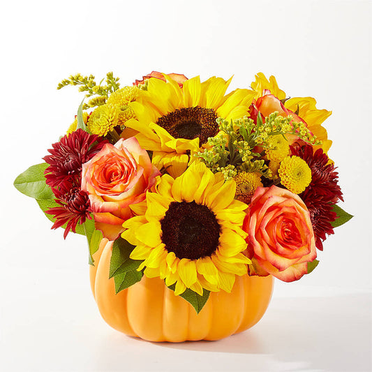 Golden Gourd Pumpkin Bouquet –  Rosasxyasmin, Peoria AZ