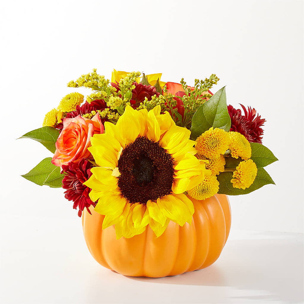 Golden Gourd Pumpkin Bouquet –  Rosasxyasmin, Peoria AZ