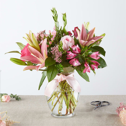 Pink Ribbon - A Florist Original –  Rosasxyasmin, Peoria AZ