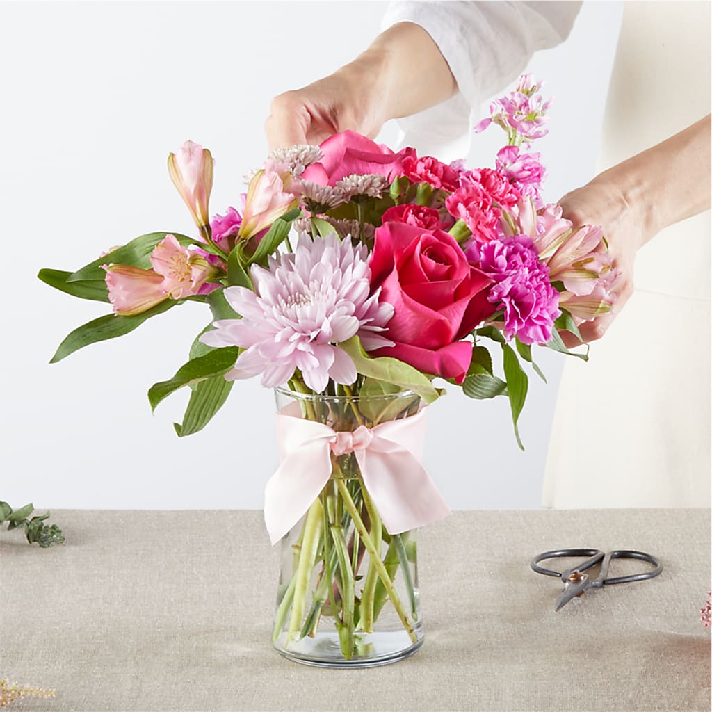 Pink Ribbon - A Florist Original –  Rosasxyasmin, Peoria AZ