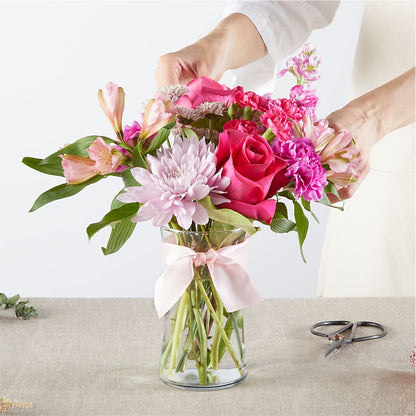 Pink Ribbon - A Florist Original –  Rosasxyasmin, Peoria AZ