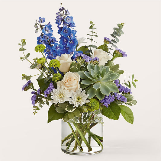 Cerulean Waves Bouquet –  Rosasxyasmin, Peoria AZ