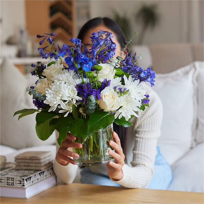 Cerulean Waves Bouquet –  Rosasxyasmin, Peoria AZ