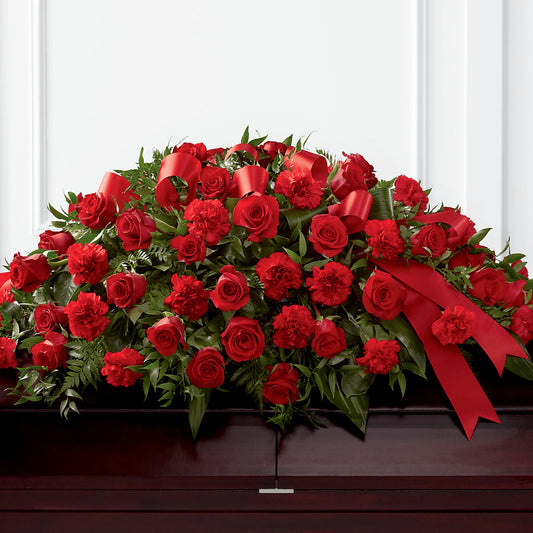 Tribute of Life Casket Spray –  Rosasxyasmin, Phoenix AZ
