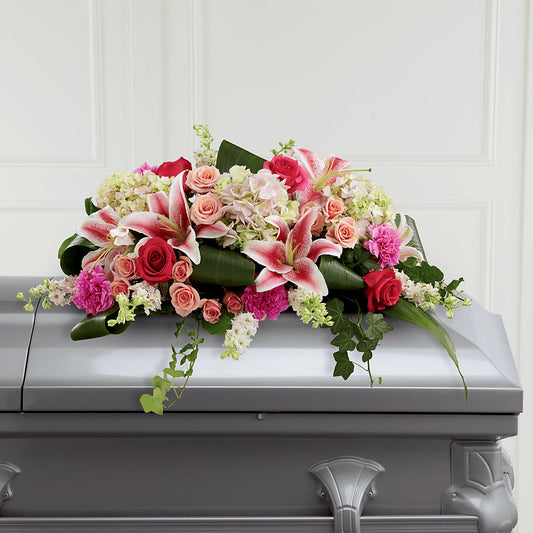 Splendid Grace Casket Spray –  Rosasxyasmin, Phoenix AZ