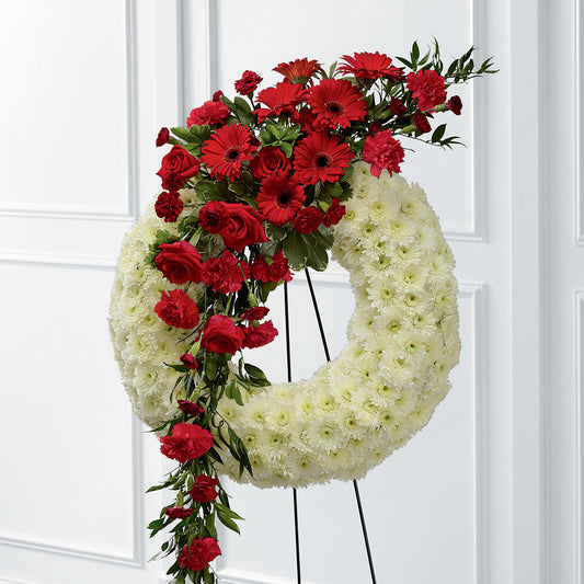 Graceful Tribute Wreath –  Rosasxyasmin, Phoenix AZ