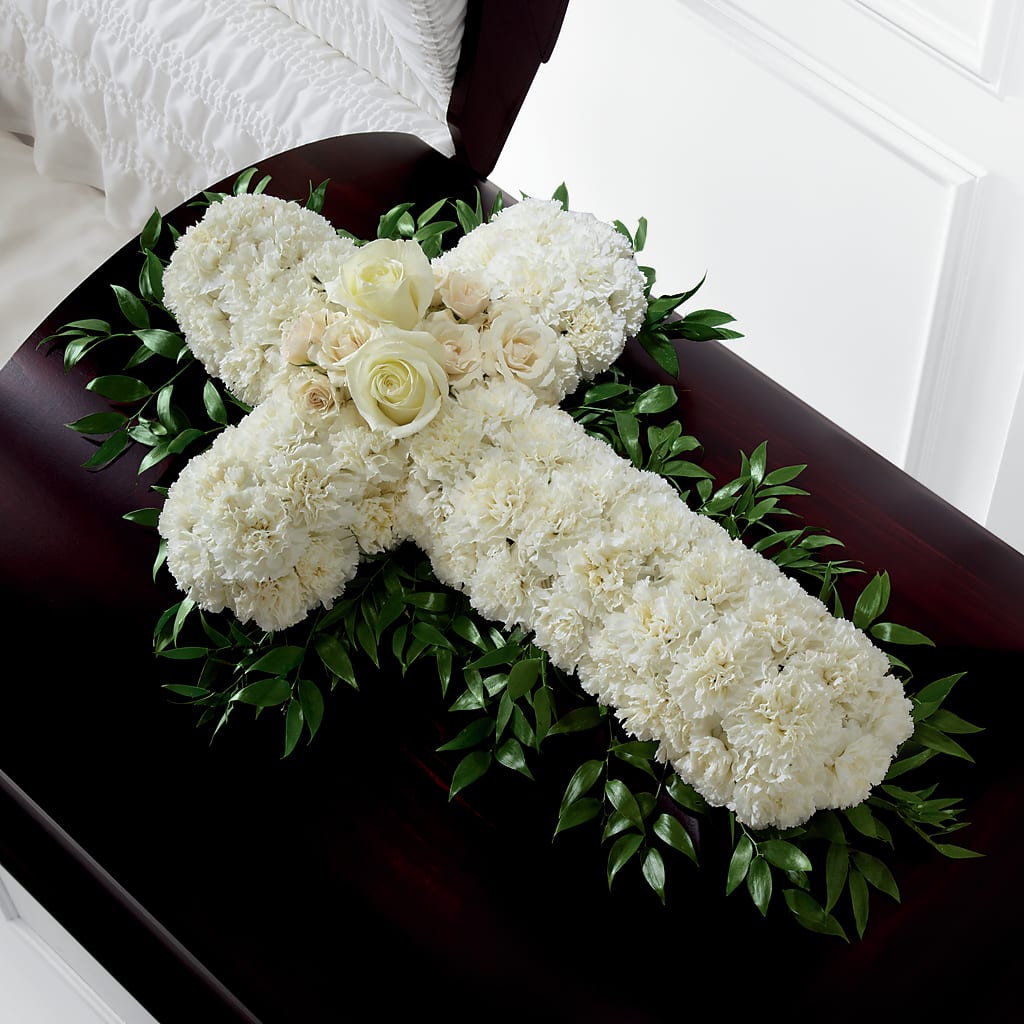 Peaceful Memories Casket Spray (Standard) –  Rosasxyasmin, Phoenix AZ