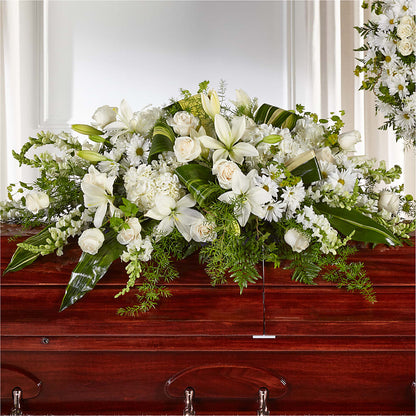 Abundance Casket Spray –  Rosasxyasmin, Phoenix AZ