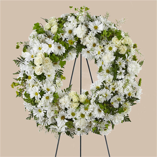 Faithful Wishes Wreath –  Rosasxyasmin, Phoenix AZ