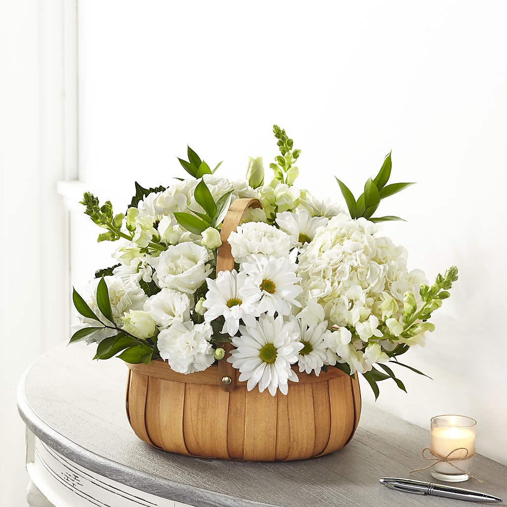 Pure Ivory Basket –  Rosasxyasmin, Phoenix AZ