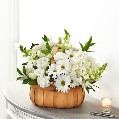 Pure Ivory Basket –  Rosasxyasmin, Phoenix AZ
