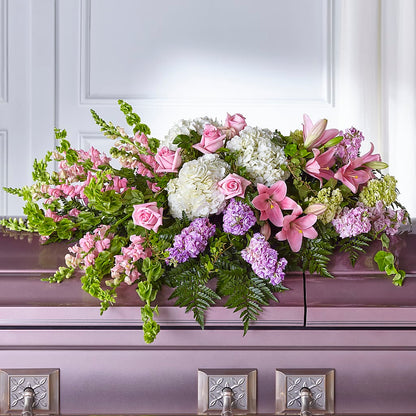 Life's Gratitude Casket Spray –  Rosasxyasmin, Phoenix AZ