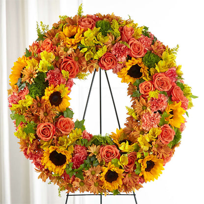 Autumnal Memories Wreath (Standard) –  Rosasxyasmin, Peoria AZ