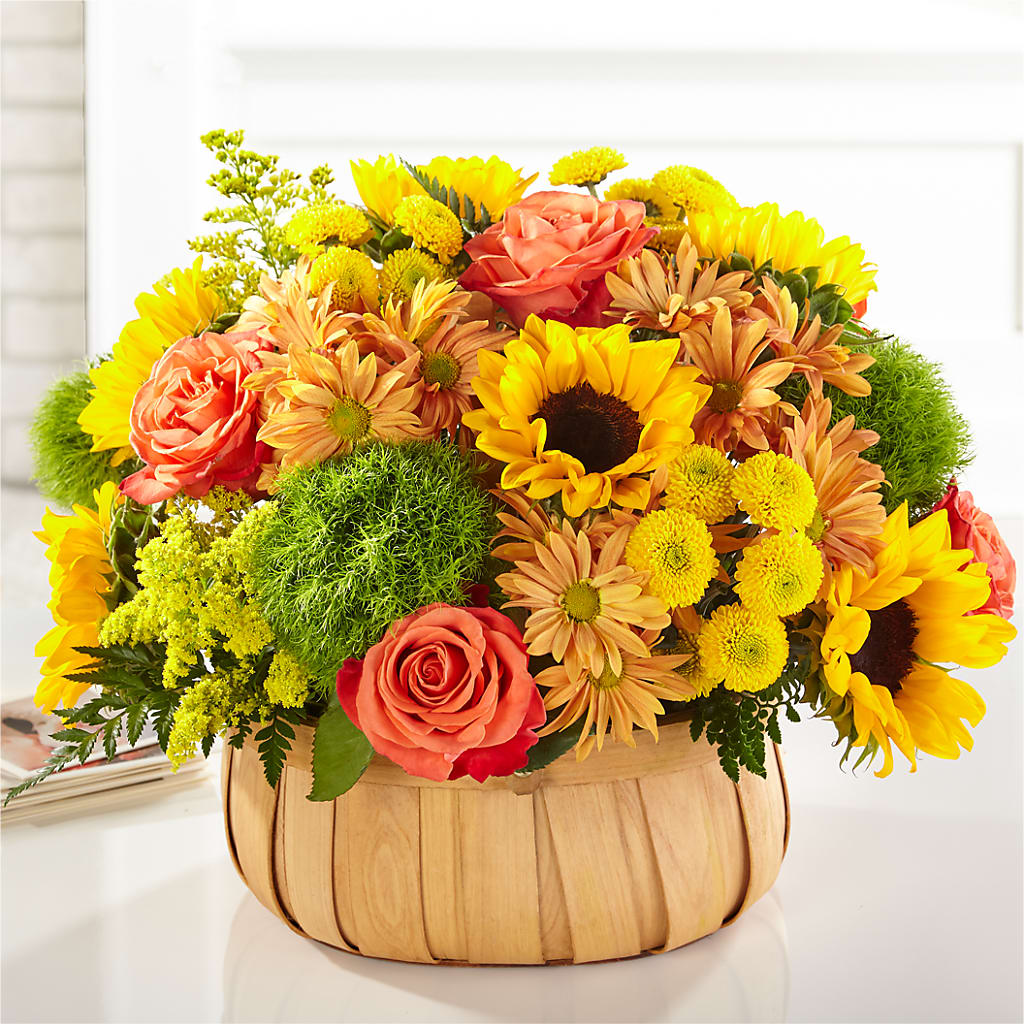 Harvest Sunflower Basket –  Rosasxyasmin, Phoenix AZ