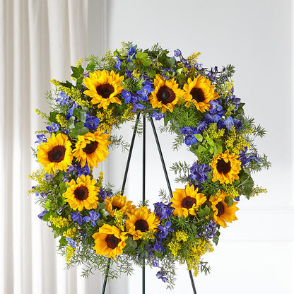 Bright Rays Wreath –  Rosasxyasmin, Phoenix AZ