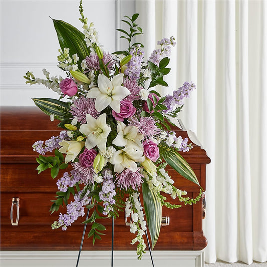 Grateful Hearts Standing Spray –  Rosasxyasmin, Phoenix AZ