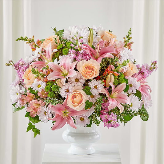 Heartfelt Gesture Urn Arrangement –  Rosasxyasmin, Phoenix AZ