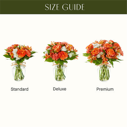Apricot Glow Bouquet –  Rosasxyasmin, Peoria AZ