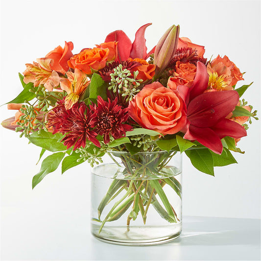 Crimson Leaves Bouquet –  Rosasxyasmin, Phoenix AZ