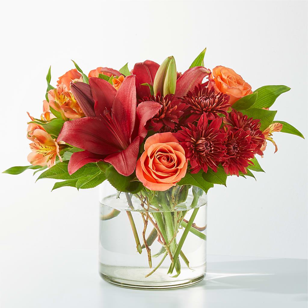 Crimson Leaves Bouquet –  Rosasxyasmin, Phoenix AZ