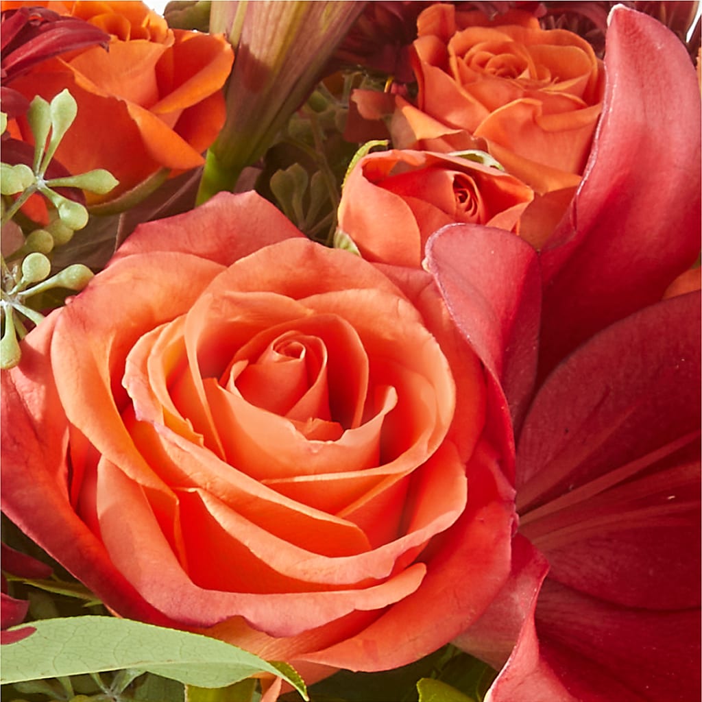 Crimson Leaves Bouquet –  Rosasxyasmin, Peoria AZ