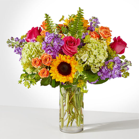 Vibrant Greetings Bouquet –  Rosasxyasmin, Peoria AZ