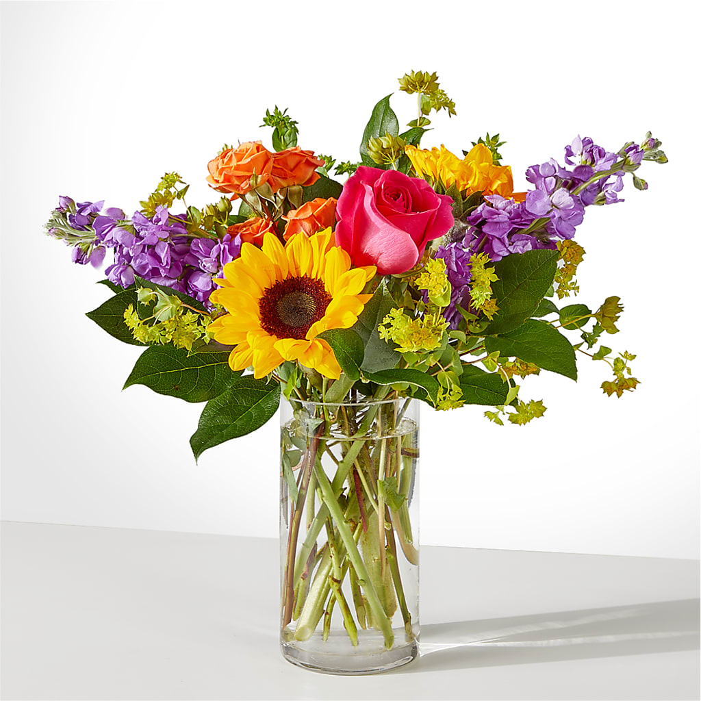 Vibrant Greetings Bouquet –  Rosasxyasmin, Peoria AZ