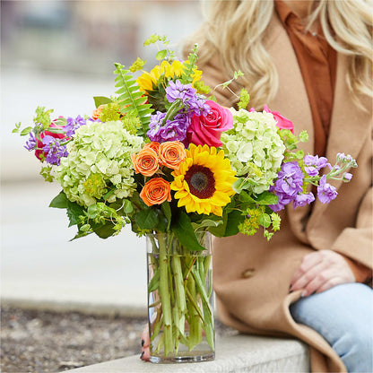 Vibrant Greetings Bouquet –  Rosasxyasmin, Peoria AZ
