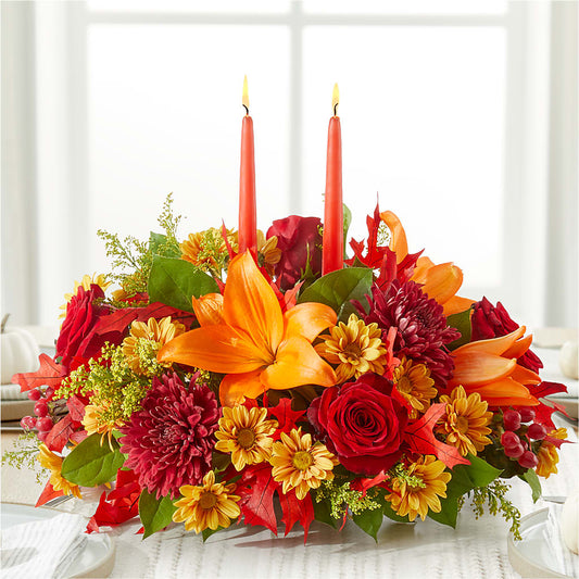 Autumn's Embrace Centerpiece –  Rosasxyasmin, Peoria AZ