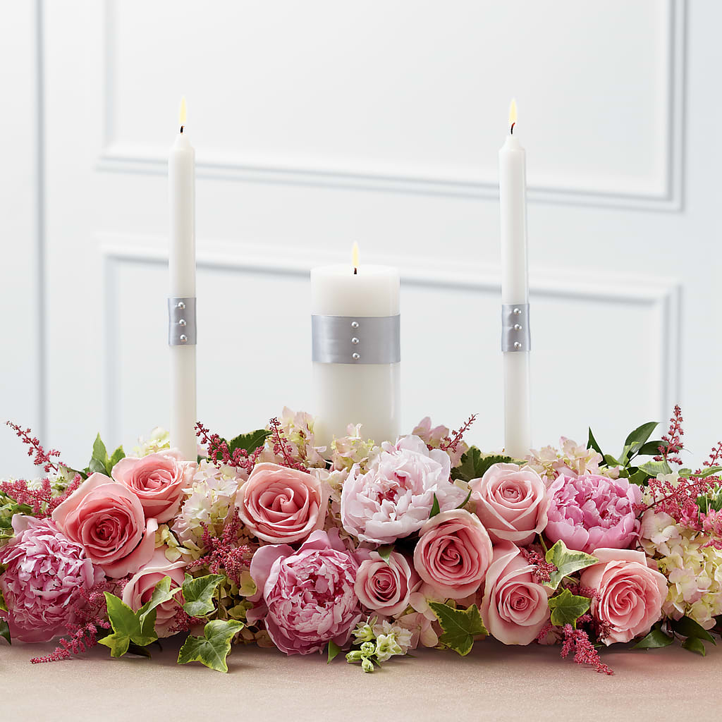 Worldwide Romance Unity Candle Arrangement –  Rosasxyasmin, Phoenix AZ