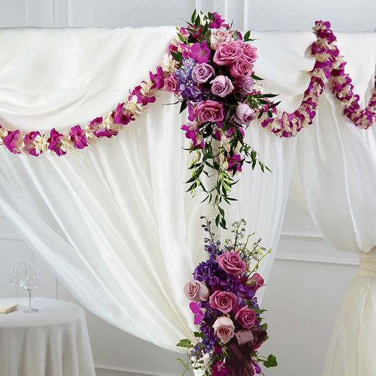 Color & Light Chuppah Decor –  Rosasxyasmin, Phoenix AZ
