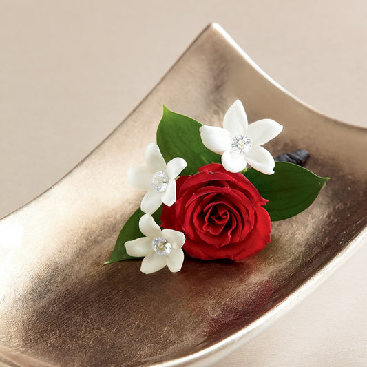 Poetry Boutonniere –  Rosasxyasmin, Phoenix AZ